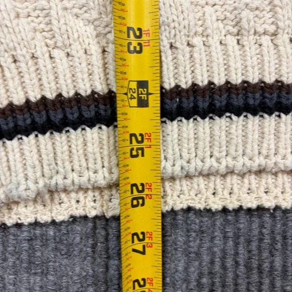 Vintage Shenandoah Sweater Men's XXL Cream Lab Dogs Embroidered Knit - Picture 6 of 8